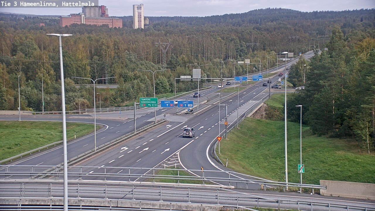 Kelikamerat Kuva Tie 3 Hämeenlinna, Hattelmala, Hämeenlinna, Kanta-Häme