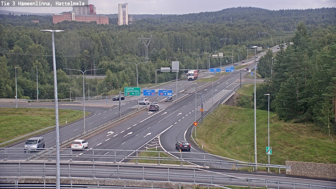 Kelikamerat Kuva Tie 3 Hämeenlinna, Hattelmala, Hämeenlinna, Kanta-Häme