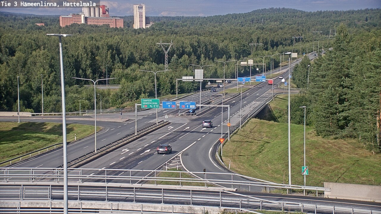 Kelikamerat Kuva Tie 3 Hämeenlinna, Hattelmala, Hämeenlinna, Kanta-Häme