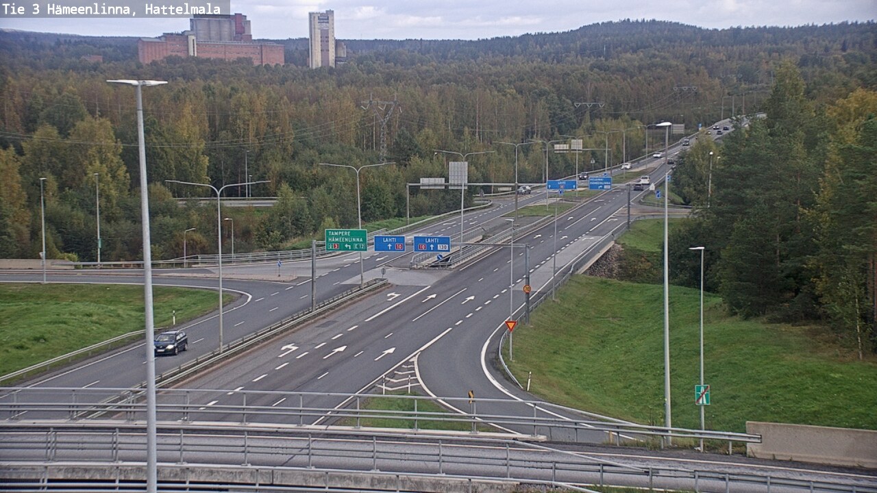 Kelikamerat Kuva Tie 3 Hämeenlinna, Hattelmala, Hämeenlinna, Kanta-Häme