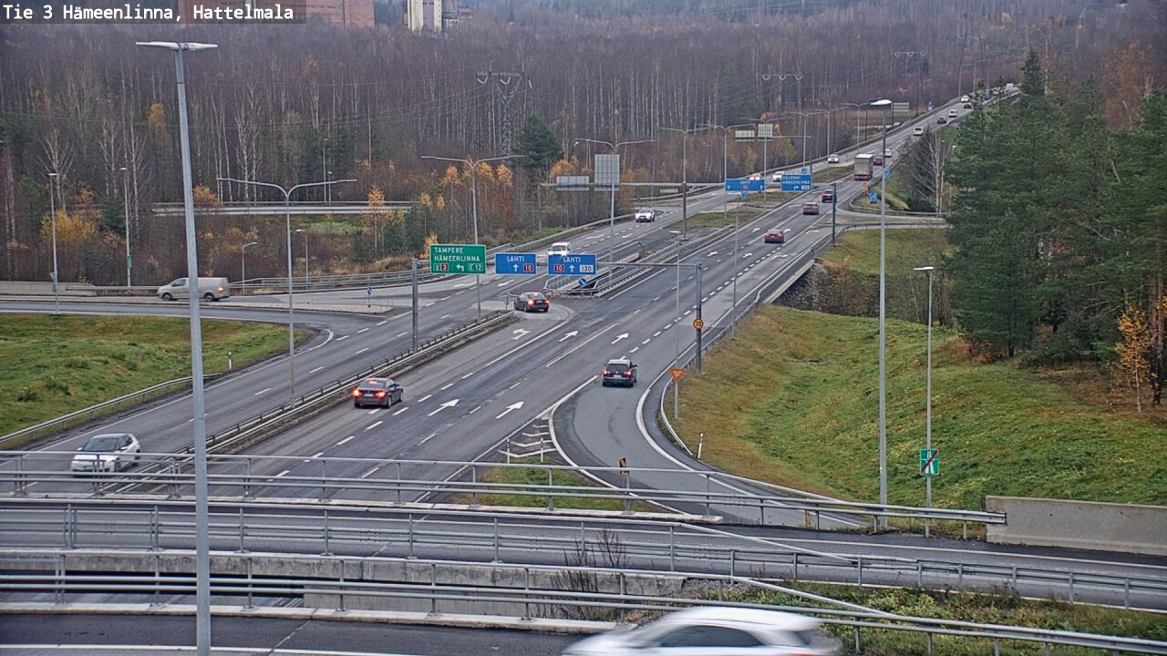Kelikamerat Kuva Tie 3 Hämeenlinna, Hattelmala, Hämeenlinna, Kanta-Häme