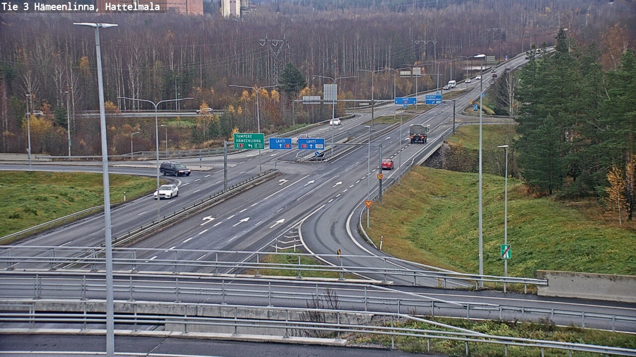 Kelikamerat Kuva Tie 3 Hämeenlinna, Hattelmala, Hämeenlinna, Kanta-Häme