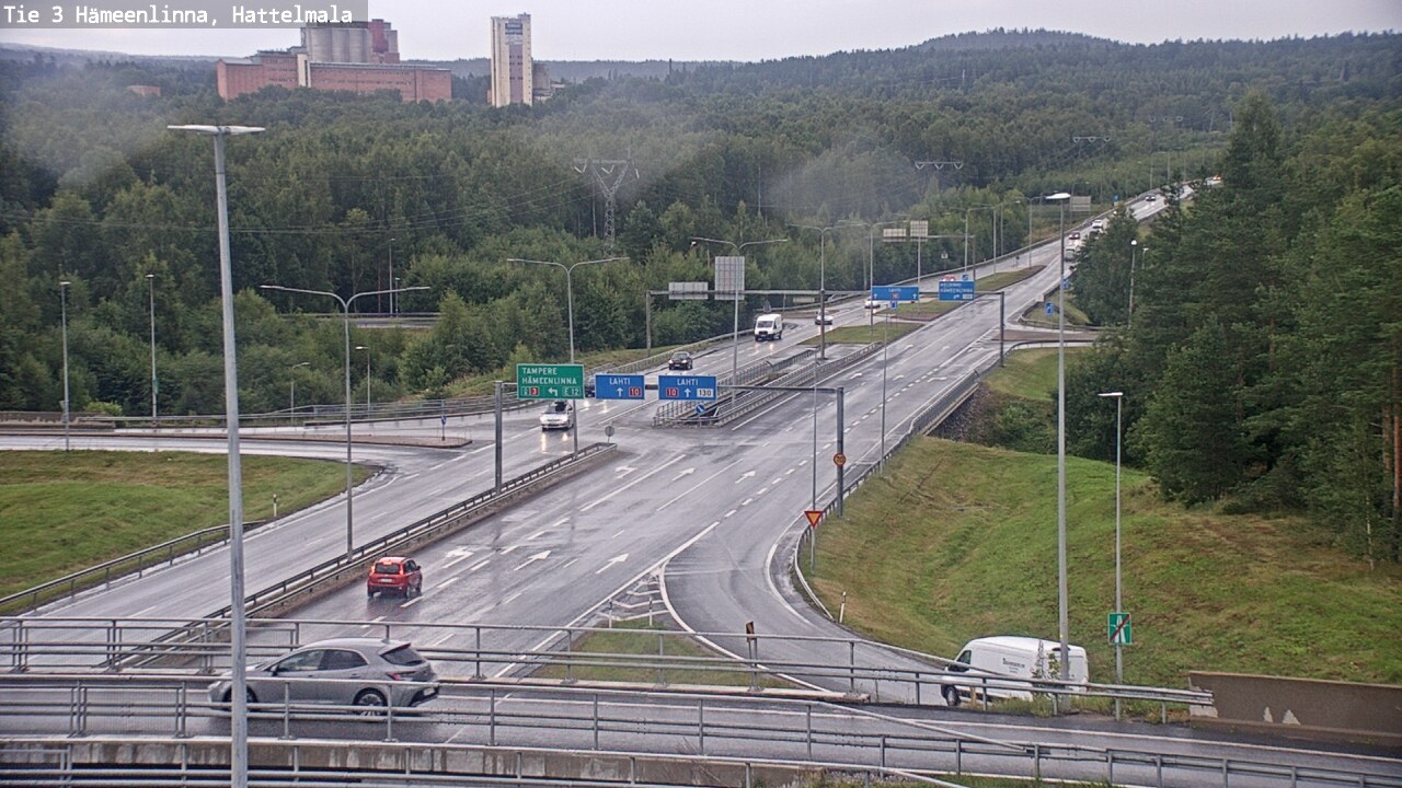 Kelikamerat Kuva Tie 3 Hämeenlinna, Hattelmala, Hämeenlinna, Kanta-Häme