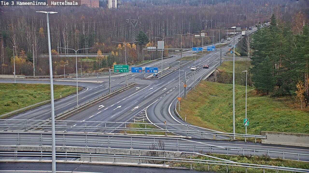 Kelikamerat Kuva Tie 3 Hämeenlinna, Hattelmala, Hämeenlinna, Kanta-Häme