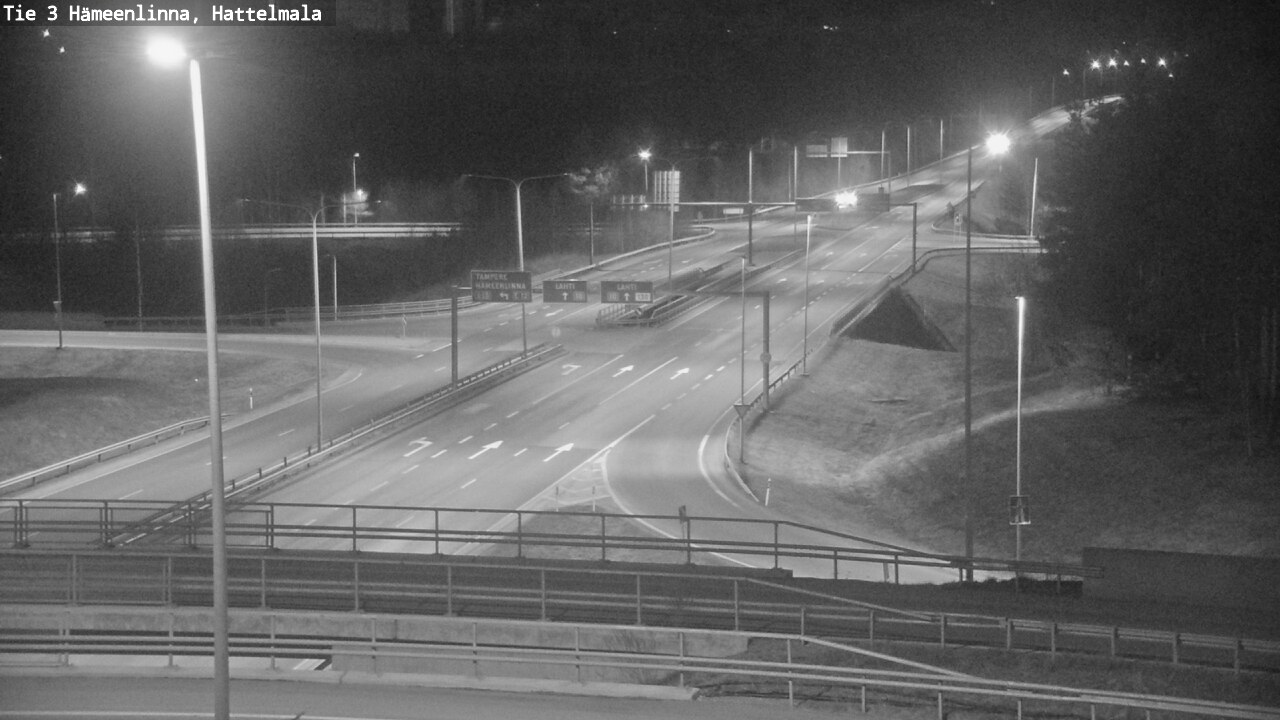 Weather Camera Image Road 3 Hämeenlinna, Hattelmala, Hämeenlinna, Kanta-Häme