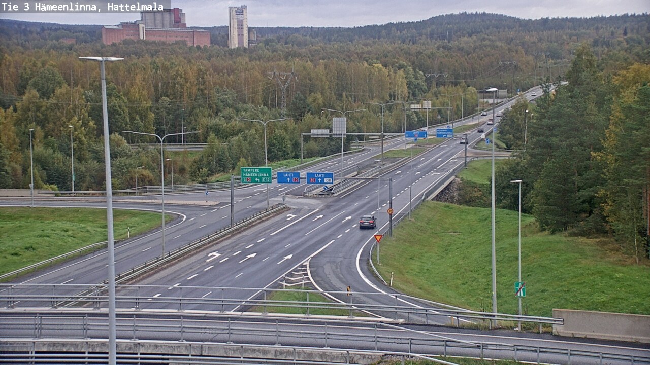 Kelikamerat Kuva Tie 3 Hämeenlinna, Hattelmala, Hämeenlinna, Kanta-Häme