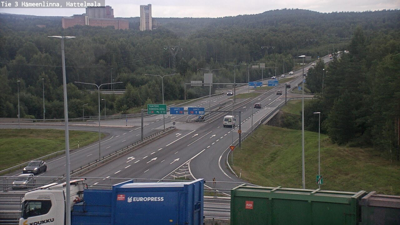 Kelikamerat Kuva Tie 3 Hämeenlinna, Hattelmala, Hämeenlinna, Kanta-Häme