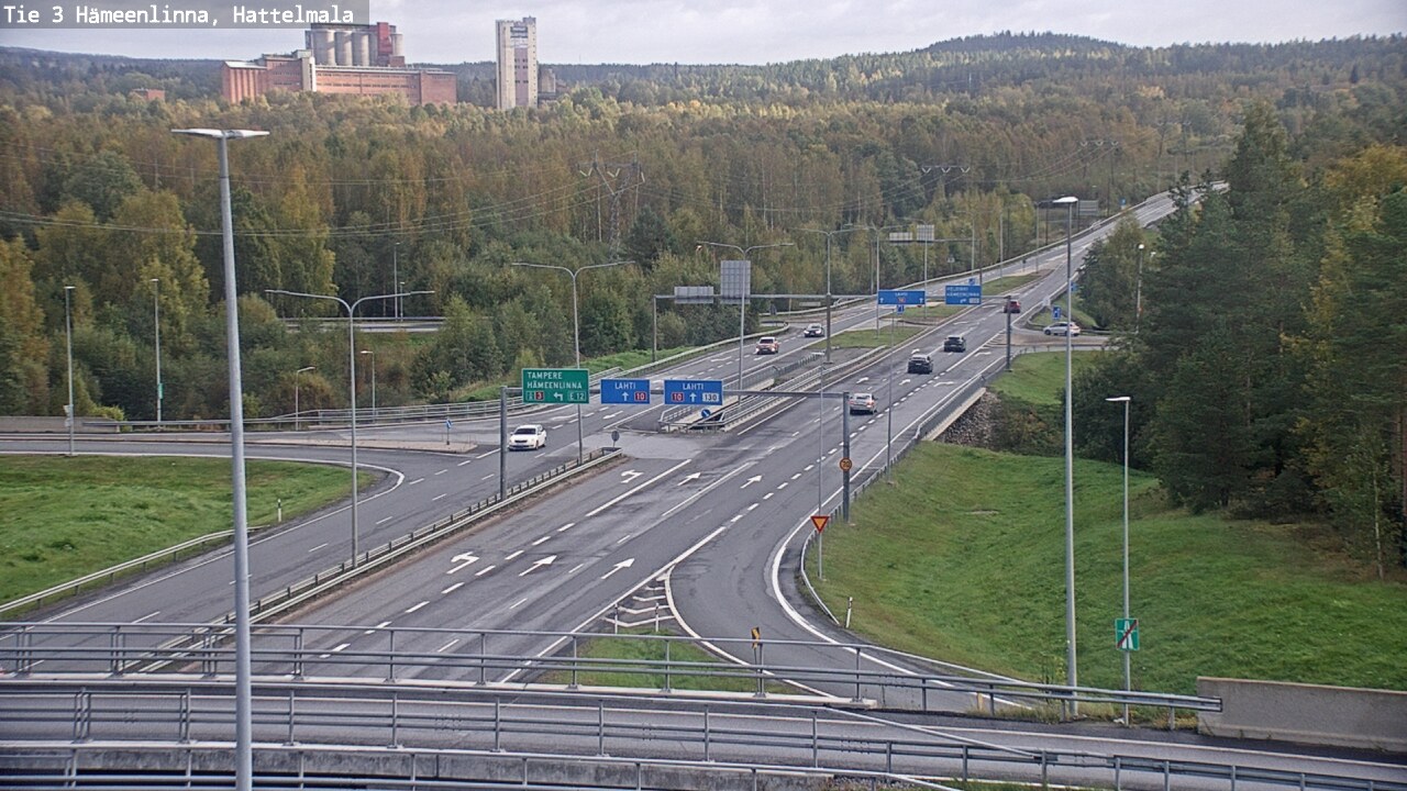 Kelikamerat Kuva Tie 3 Hämeenlinna, Hattelmala, Hämeenlinna, Kanta-Häme