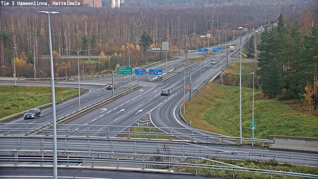 Kelikamerat Kuva Tie 3 Hämeenlinna, Hattelmala, Hämeenlinna, Kanta-Häme