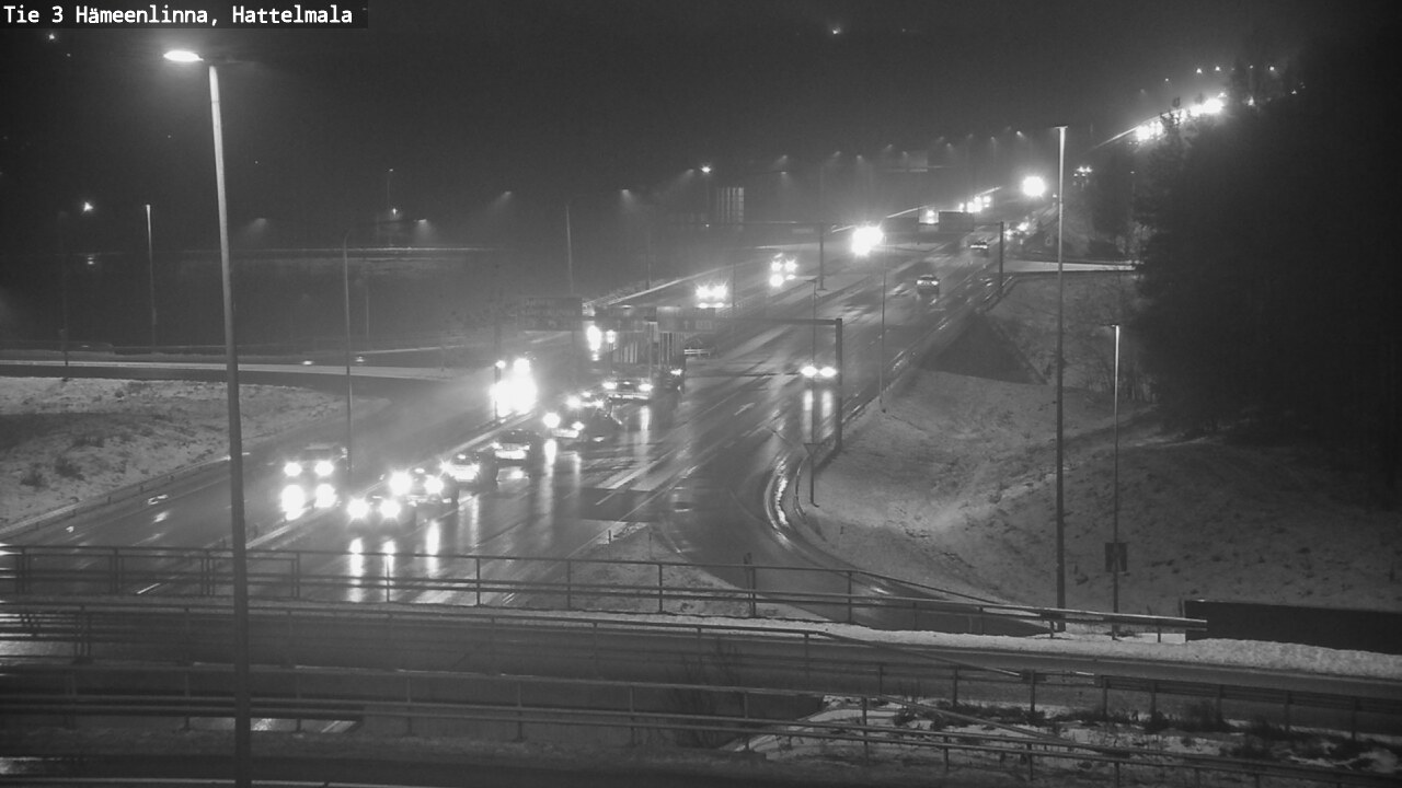 Weather Camera Image Road 3 Hämeenlinna, Hattelmala, Hämeenlinna, Kanta-Häme