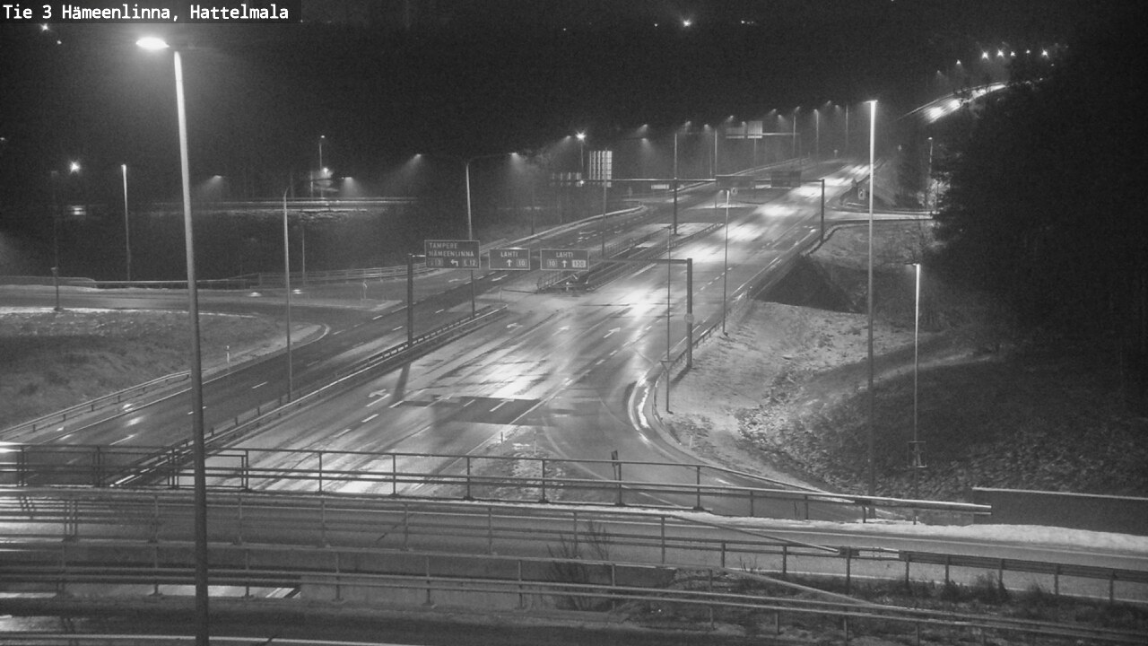 Weather Camera Image Road 3 Hämeenlinna, Hattelmala, Hämeenlinna, Kanta-Häme