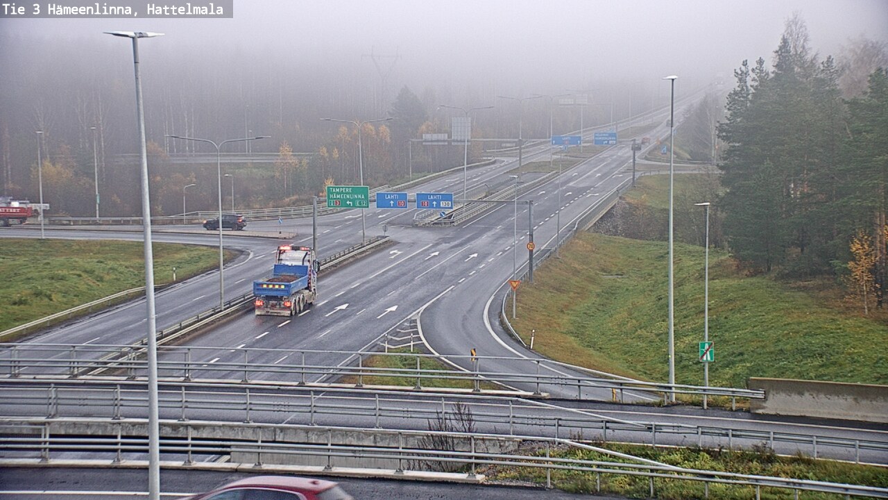 Kelikamerat Kuva Tie 3 Hämeenlinna, Hattelmala, Hämeenlinna, Kanta-Häme