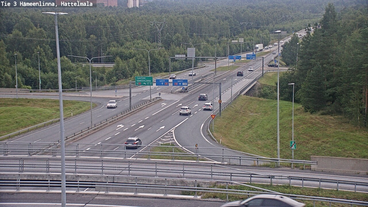 Kelikamerat Kuva Tie 3 Hämeenlinna, Hattelmala, Hämeenlinna, Kanta-Häme
