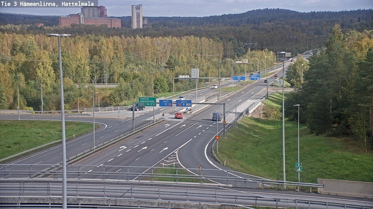 Kelikamerat Kuva Tie 3 Hämeenlinna, Hattelmala, Hämeenlinna, Kanta-Häme
