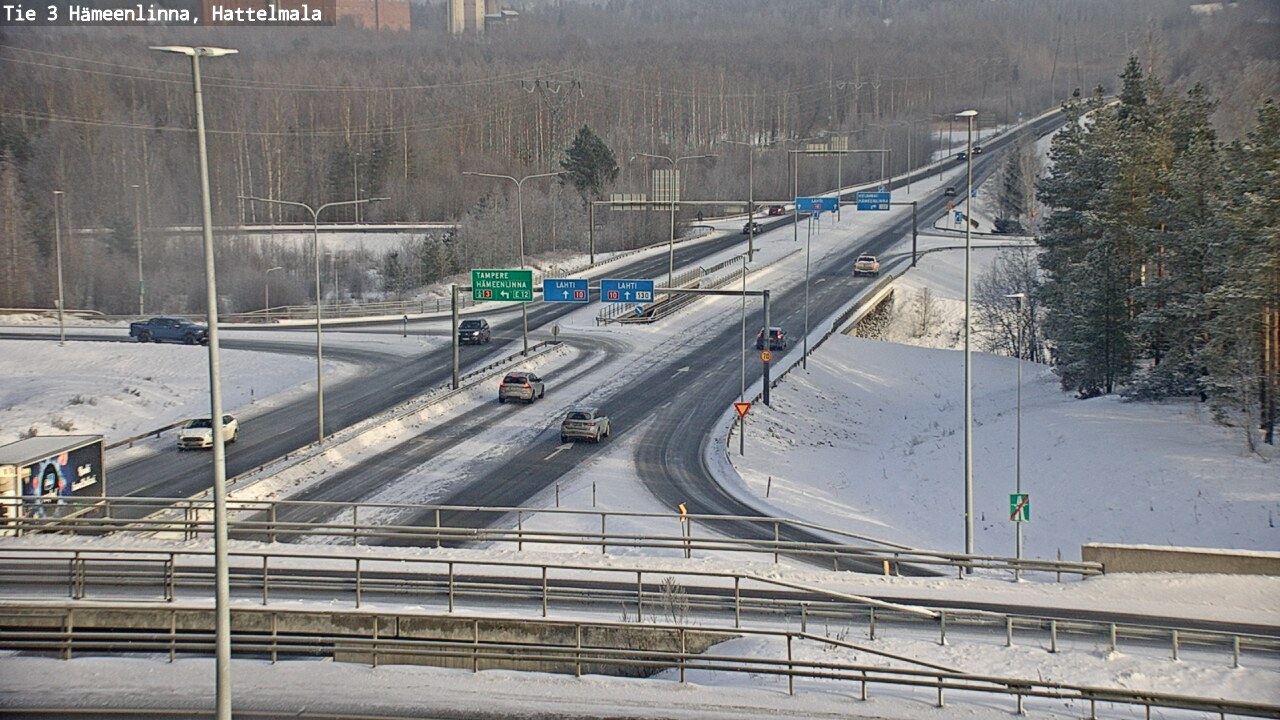 Kelikamerat Kuva Tie 3 Hämeenlinna, Hattelmala, Hämeenlinna, Kanta-Häme