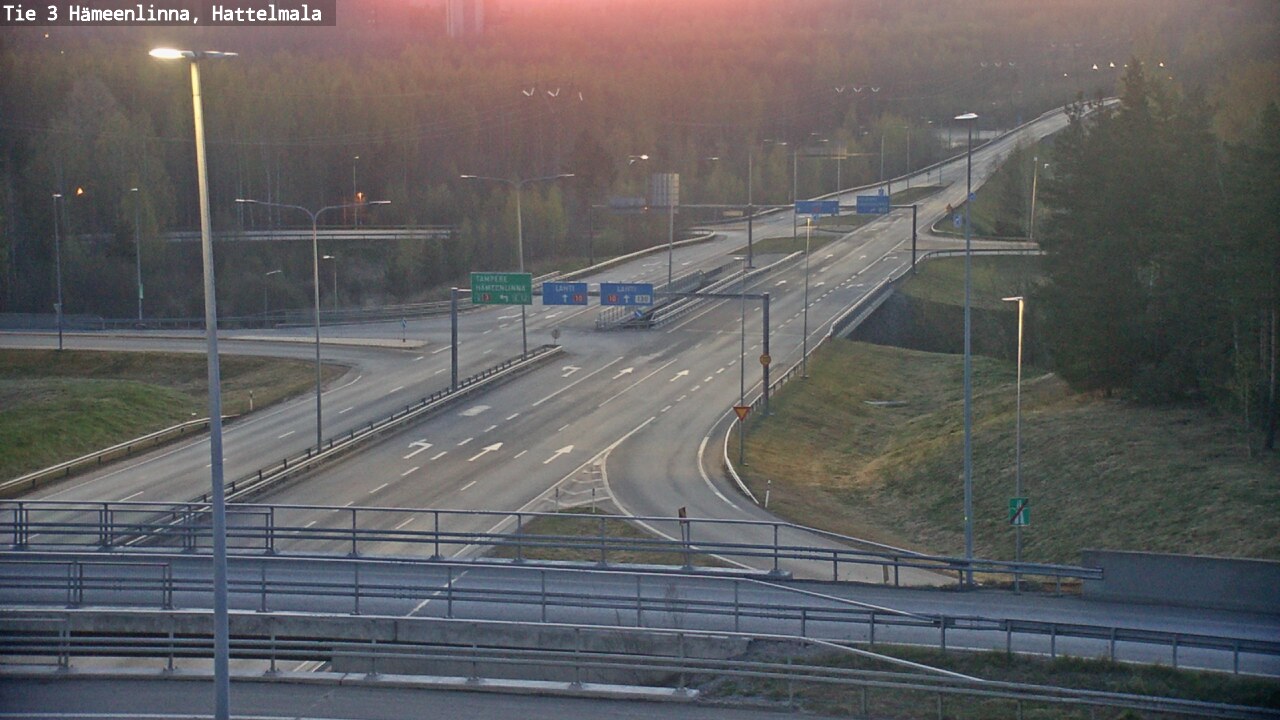 Kelikamerat Kuva Tie 3 Hämeenlinna, Hattelmala, Hämeenlinna, Kanta-Häme