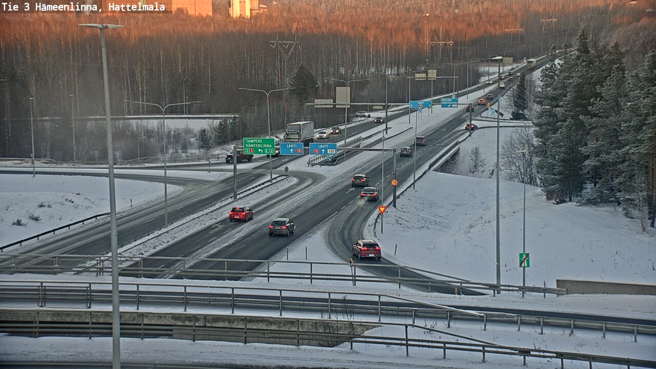 Kelikamerat Kuva Tie 3 Hämeenlinna, Hattelmala, Hämeenlinna, Kanta-Häme