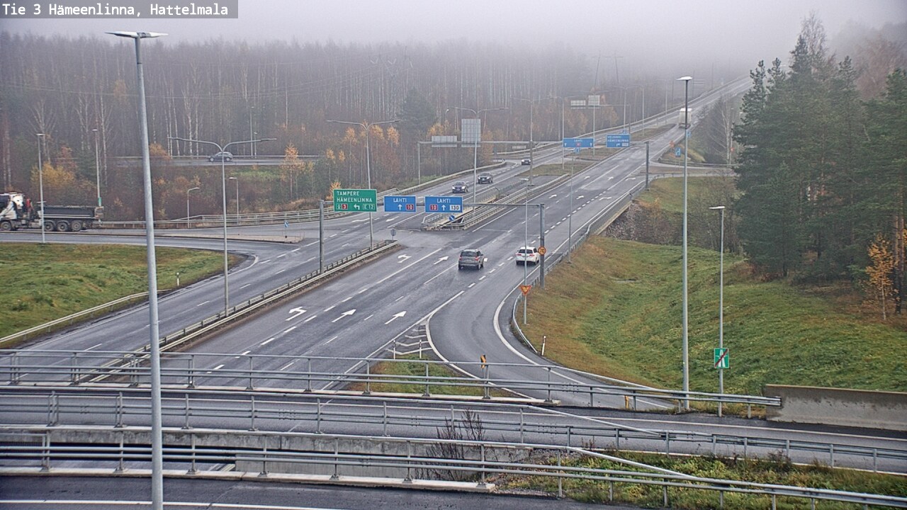 Kelikamerat Kuva Tie 3 Hämeenlinna, Hattelmala, Hämeenlinna, Kanta-Häme