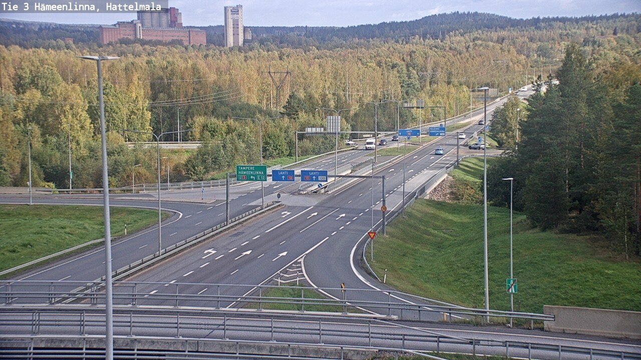 Kelikamerat Kuva Tie 3 Hämeenlinna, Hattelmala, Hämeenlinna, Kanta-Häme