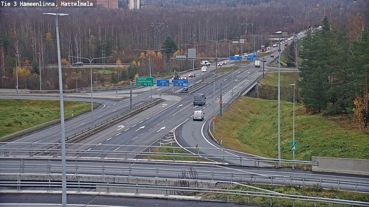 Kelikamerat Kuva Tie 3 Hämeenlinna, Hattelmala, Hämeenlinna, Kanta-Häme