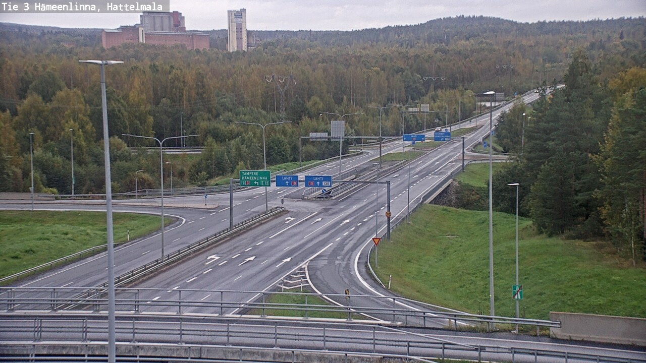 Kelikamerat Kuva Tie 3 Hämeenlinna, Hattelmala, Hämeenlinna, Kanta-Häme