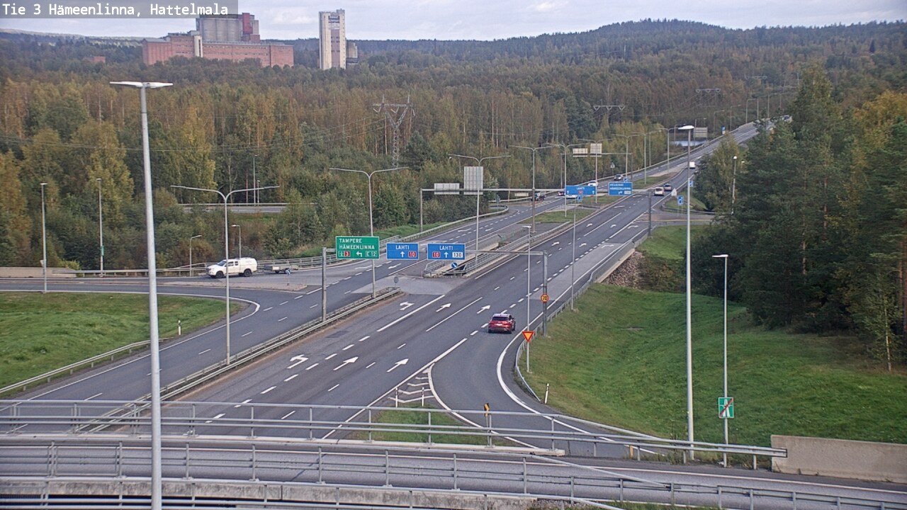 Kelikamerat Kuva Tie 3 Hämeenlinna, Hattelmala, Hämeenlinna, Kanta-Häme