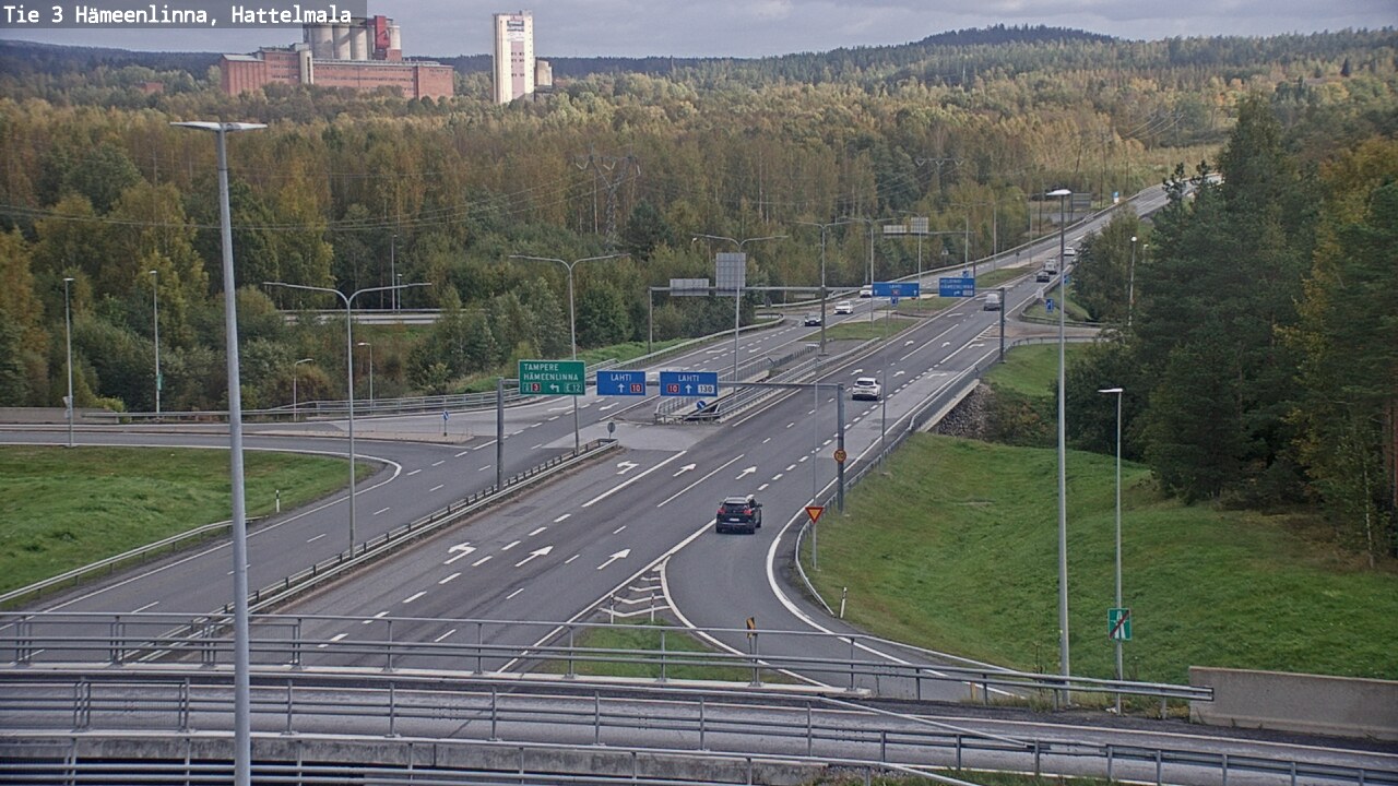 Kelikamerat Kuva Tie 3 Hämeenlinna, Hattelmala, Hämeenlinna, Kanta-Häme