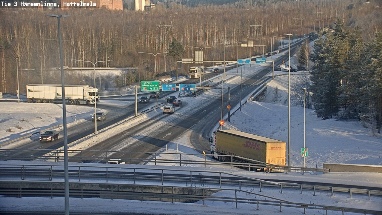 Kelikamerat Kuva Tie 3 Hämeenlinna, Hattelmala, Hämeenlinna, Kanta-Häme