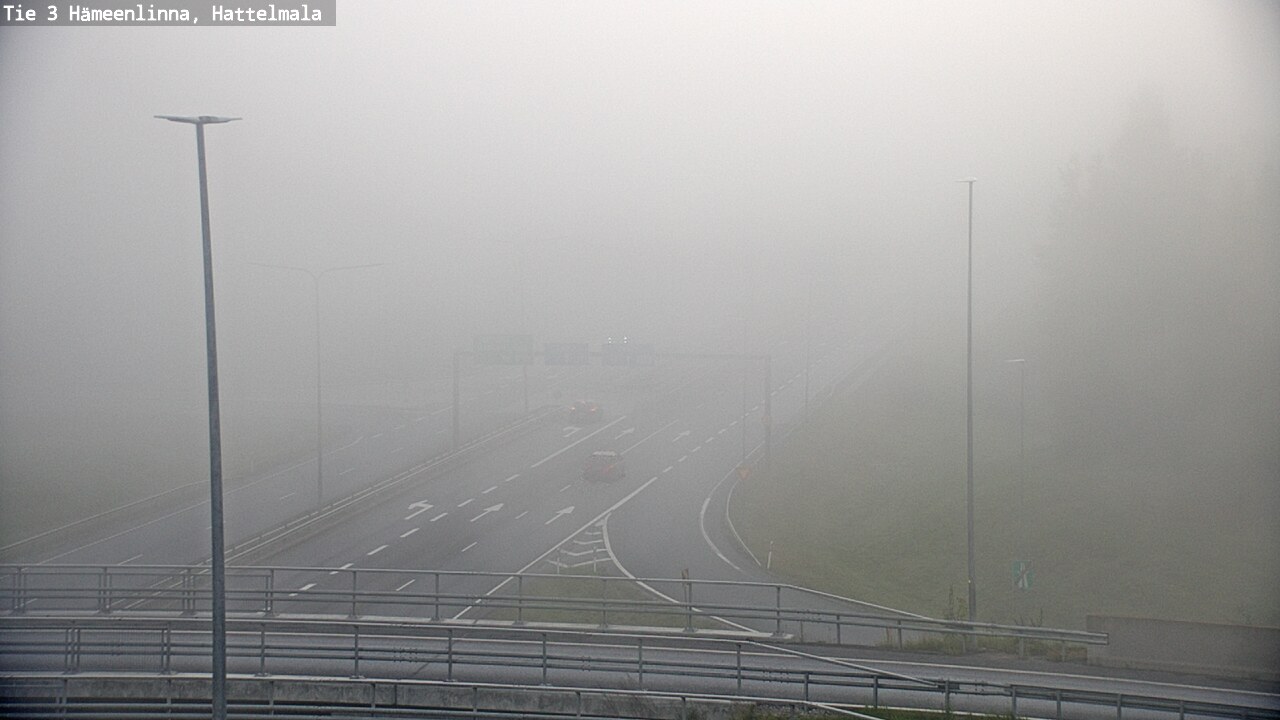 Weather Camera Image Road 3 Hämeenlinna, Hattelmala, Hämeenlinna, Kanta-Häme