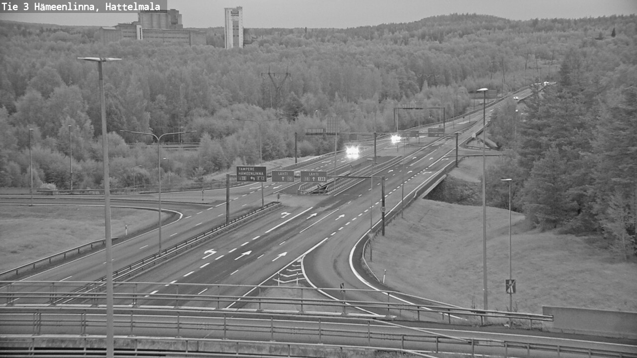 Kelikamerat Kuva Tie 3 Hämeenlinna, Hattelmala, Hämeenlinna, Kanta-Häme