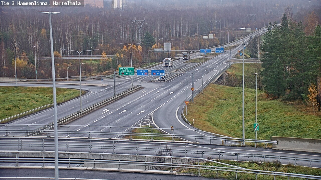 Kelikamerat Kuva Tie 3 Hämeenlinna, Hattelmala, Hämeenlinna, Kanta-Häme