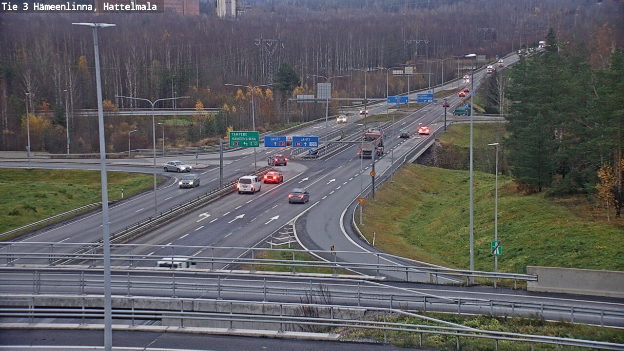 Kelikamerat Kuva Tie 3 Hämeenlinna, Hattelmala, Hämeenlinna, Kanta-Häme