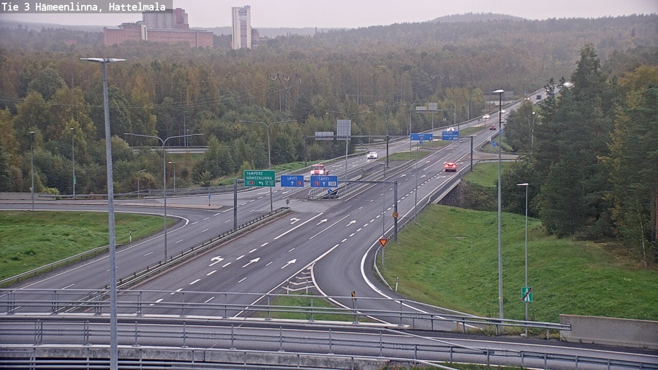 Kelikamerat Kuva Tie 3 Hämeenlinna, Hattelmala, Hämeenlinna, Kanta-Häme