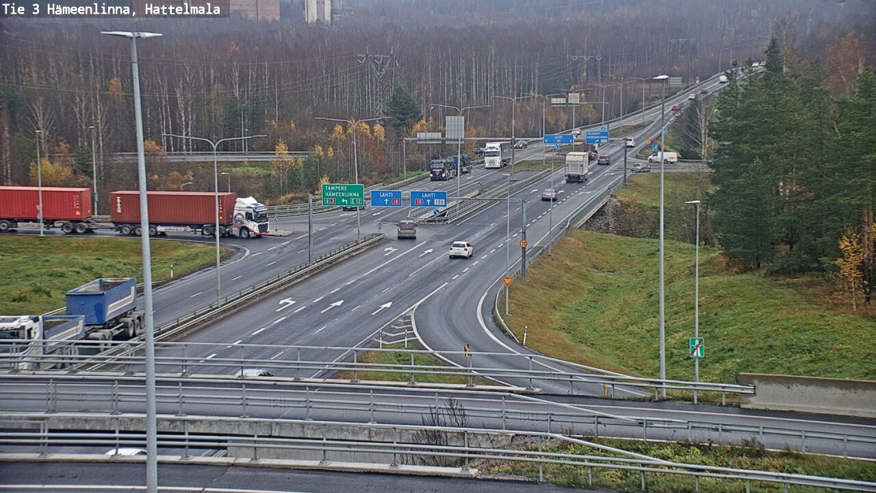 Kelikamerat Kuva Tie 3 Hämeenlinna, Hattelmala, Hämeenlinna, Kanta-Häme