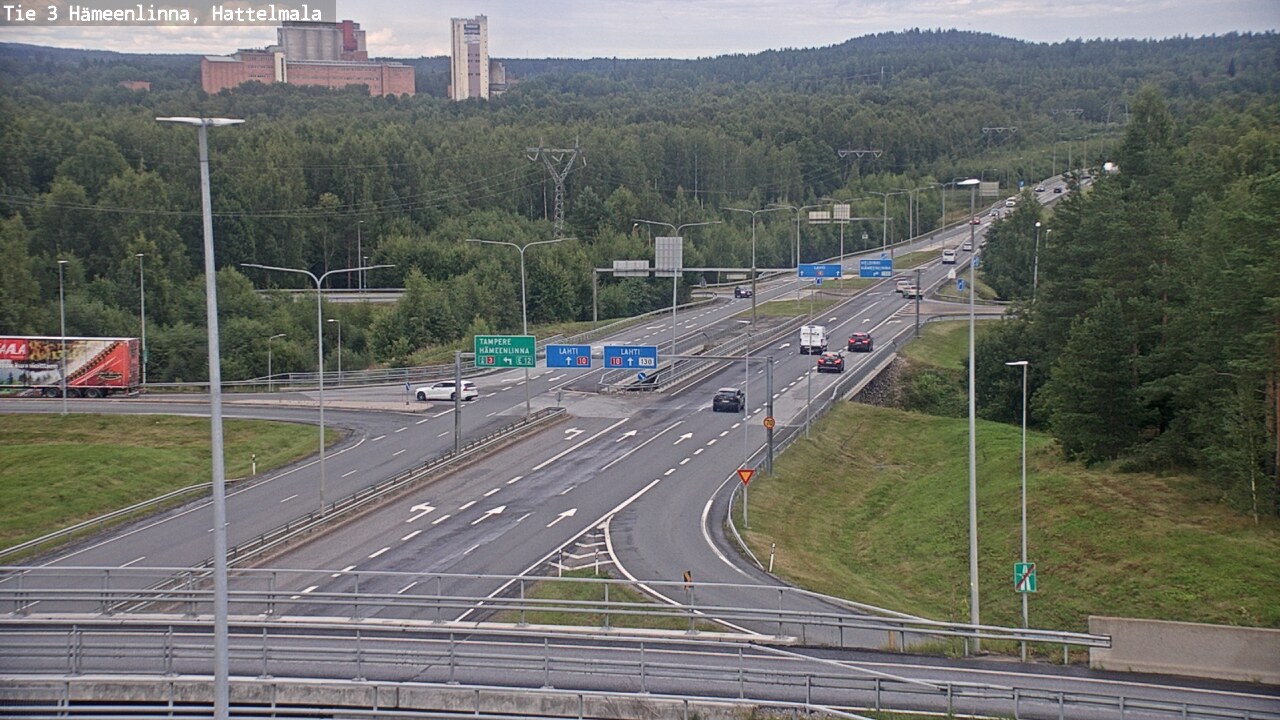 Kelikamerat Kuva Tie 3 Hämeenlinna, Hattelmala, Hämeenlinna, Kanta-Häme