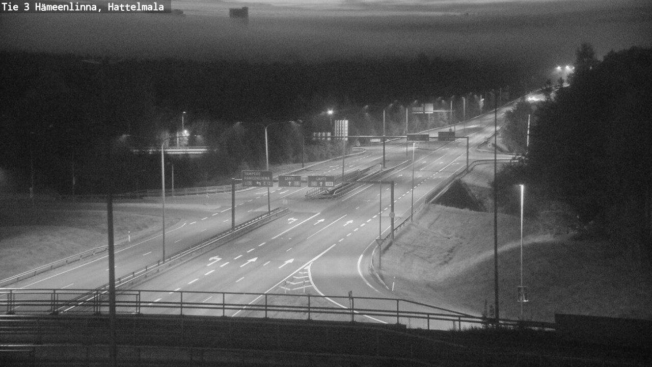 Kelikamerat Kuva Tie 3 Hämeenlinna, Hattelmala, Hämeenlinna, Kanta-Häme
