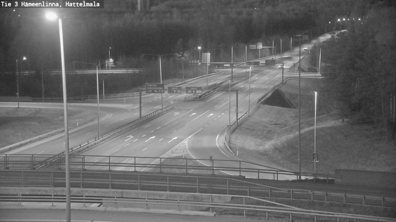 Weather Camera Image Road 3 Hämeenlinna, Hattelmala, Hämeenlinna, Kanta-Häme