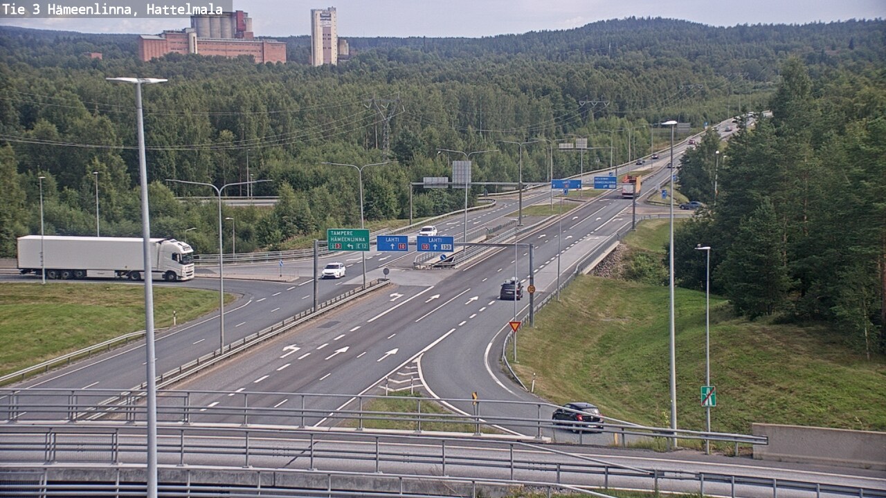 Kelikamerat Kuva Tie 3 Hämeenlinna, Hattelmala, Hämeenlinna, Kanta-Häme