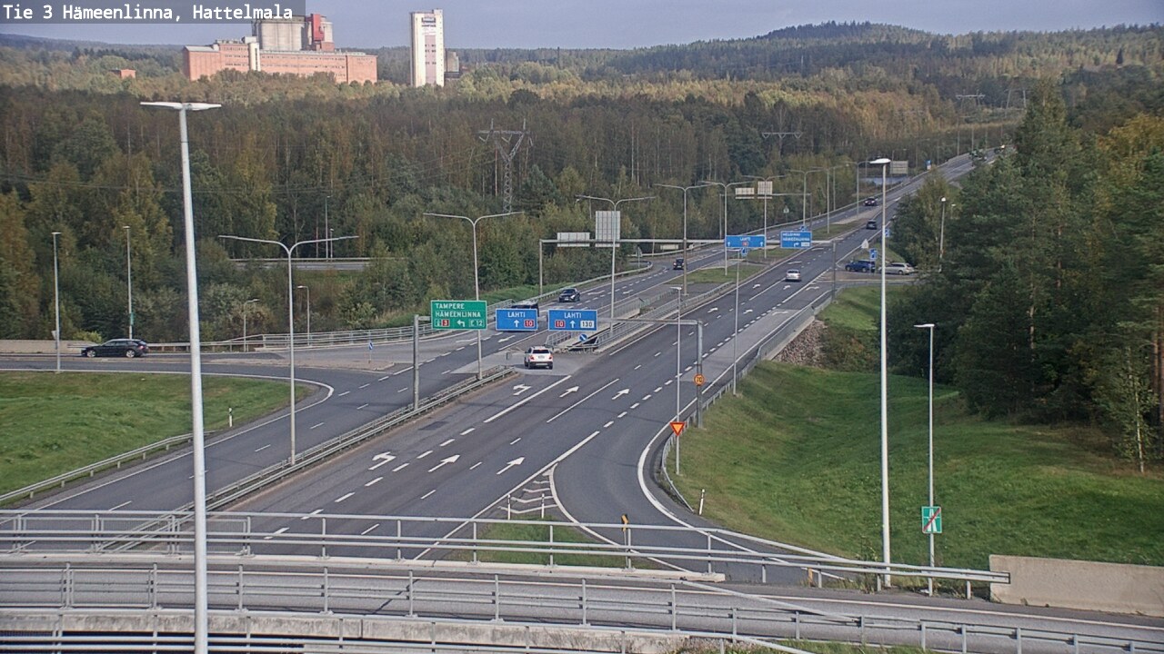 Kelikamerat Kuva Tie 3 Hämeenlinna, Hattelmala, Hämeenlinna, Kanta-Häme
