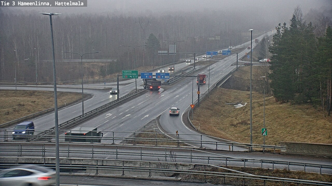 Kelikamerat Kuva Tie 3 Hämeenlinna, Hattelmala, Hämeenlinna, Kanta-Häme