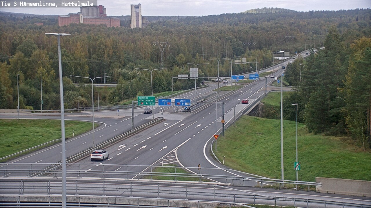 Kelikamerat Kuva Tie 3 Hämeenlinna, Hattelmala, Hämeenlinna, Kanta-Häme