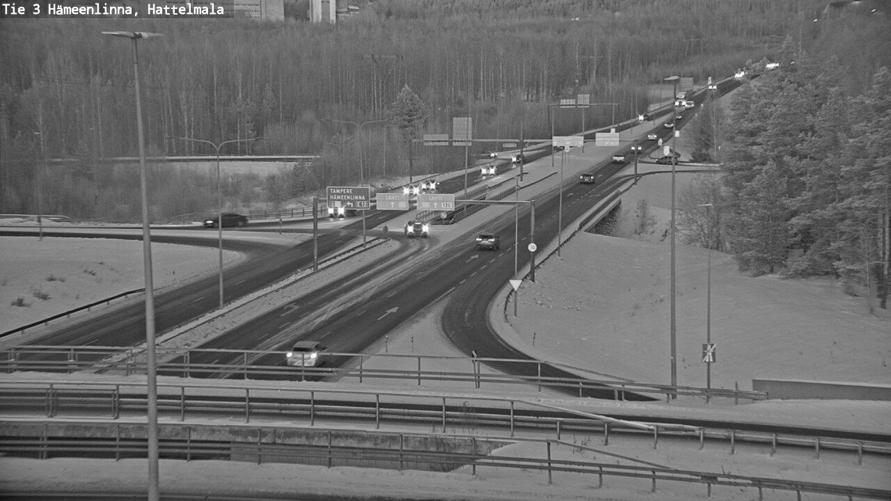 Kelikamerat Kuva Tie 3 Hämeenlinna, Hattelmala, Hämeenlinna, Kanta-Häme