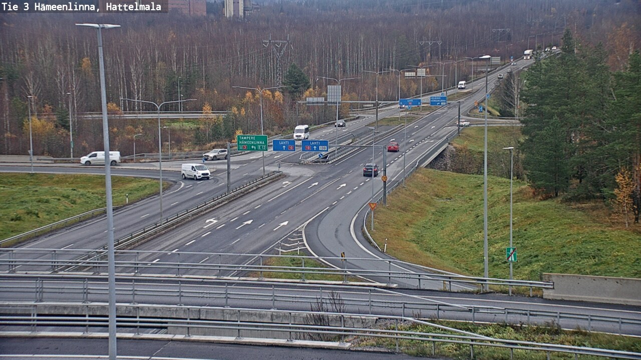 Kelikamerat Kuva Tie 3 Hämeenlinna, Hattelmala, Hämeenlinna, Kanta-Häme