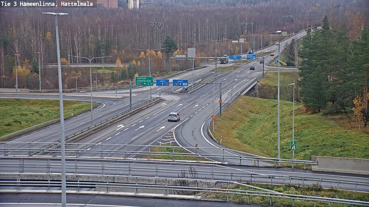 Kelikamerat Kuva Tie 3 Hämeenlinna, Hattelmala, Hämeenlinna, Kanta-Häme