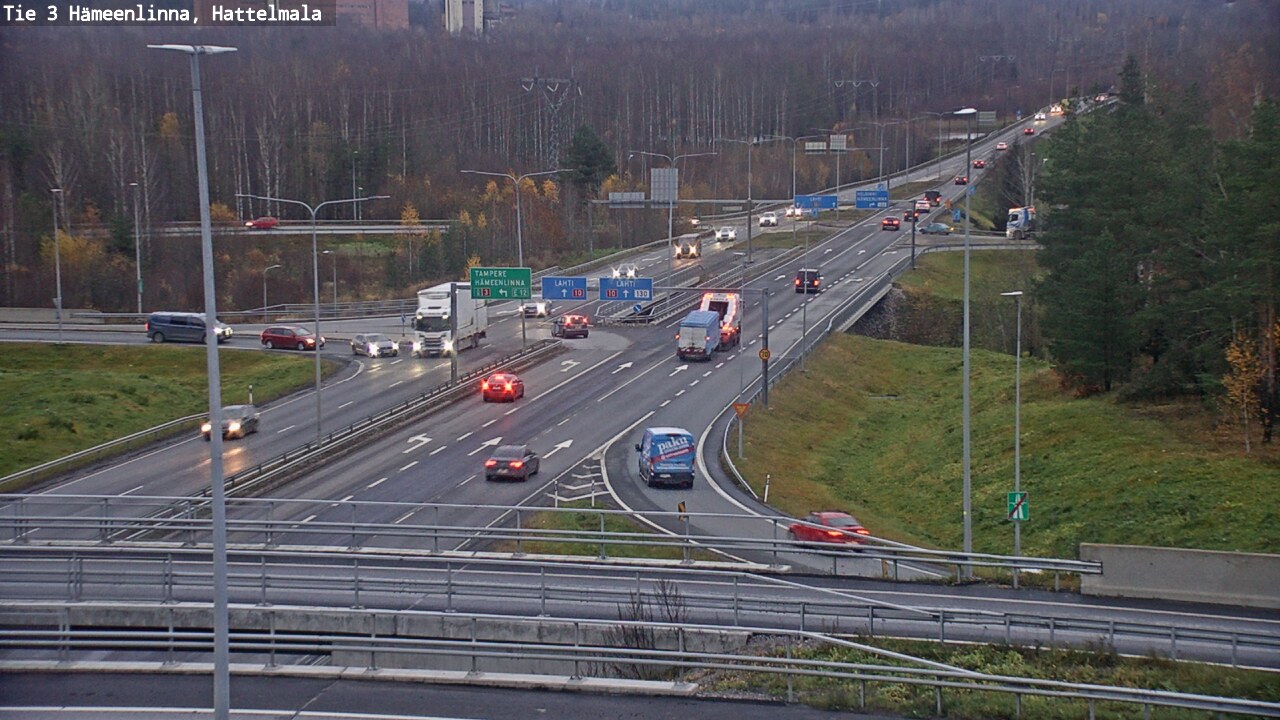 Kelikamerat Kuva Tie 3 Hämeenlinna, Hattelmala, Hämeenlinna, Kanta-Häme