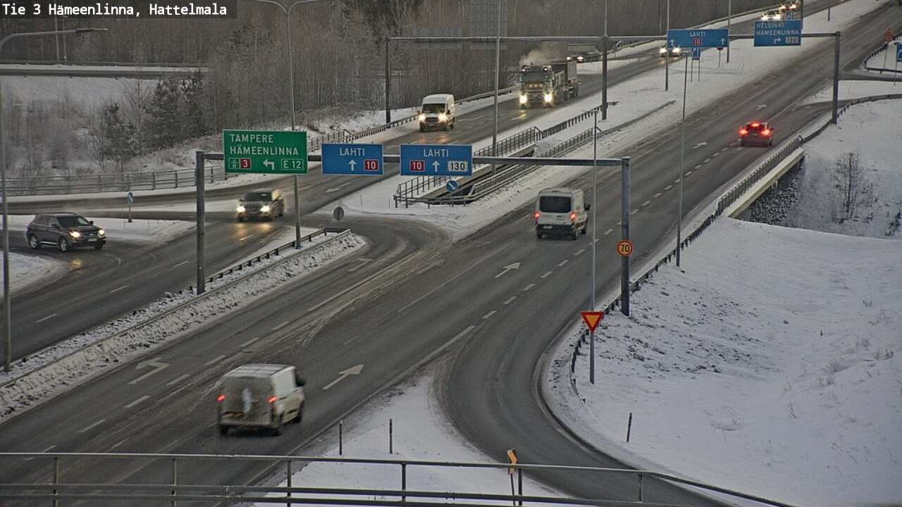 Kelikamerat Kuva Tie 3 Hämeenlinna, Hattelmala, Hämeenlinna, Kanta-Häme