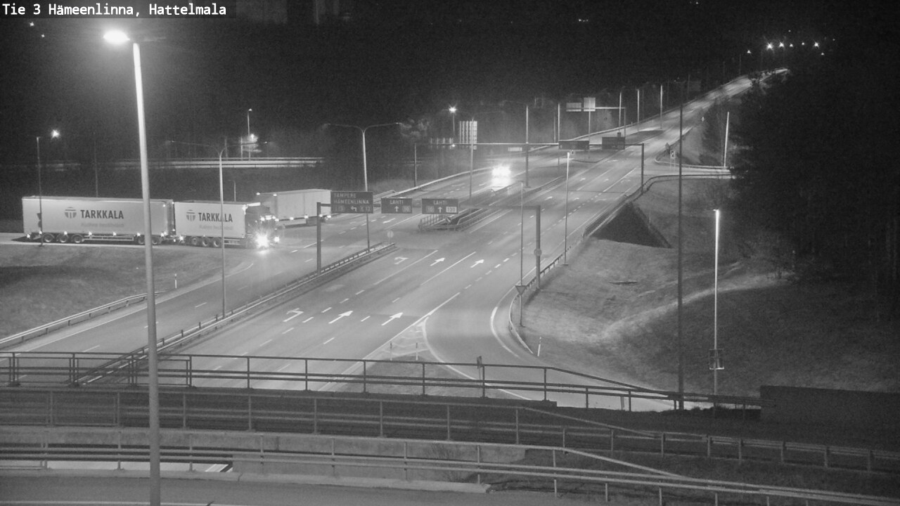 Weather Camera Image Road 3 Hämeenlinna, Hattelmala, Hämeenlinna, Kanta-Häme