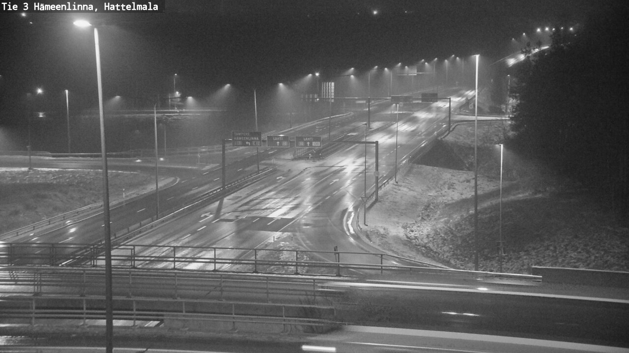 Weather Camera Image Road 3 Hämeenlinna, Hattelmala, Hämeenlinna, Kanta-Häme