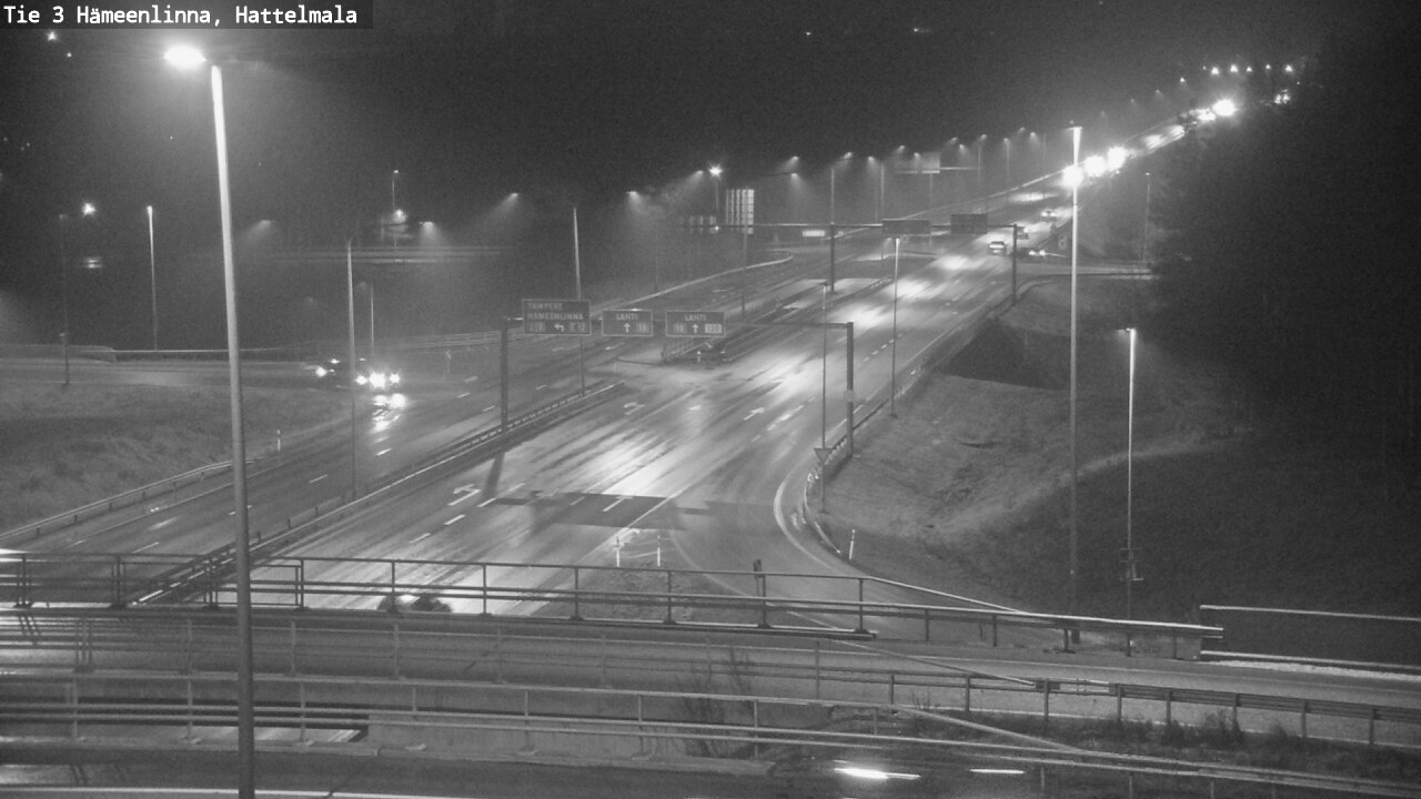 Weather Camera Image Väg 3 Tavastehus, Hattelmala, Hämeenlinna, Kanta-Häme