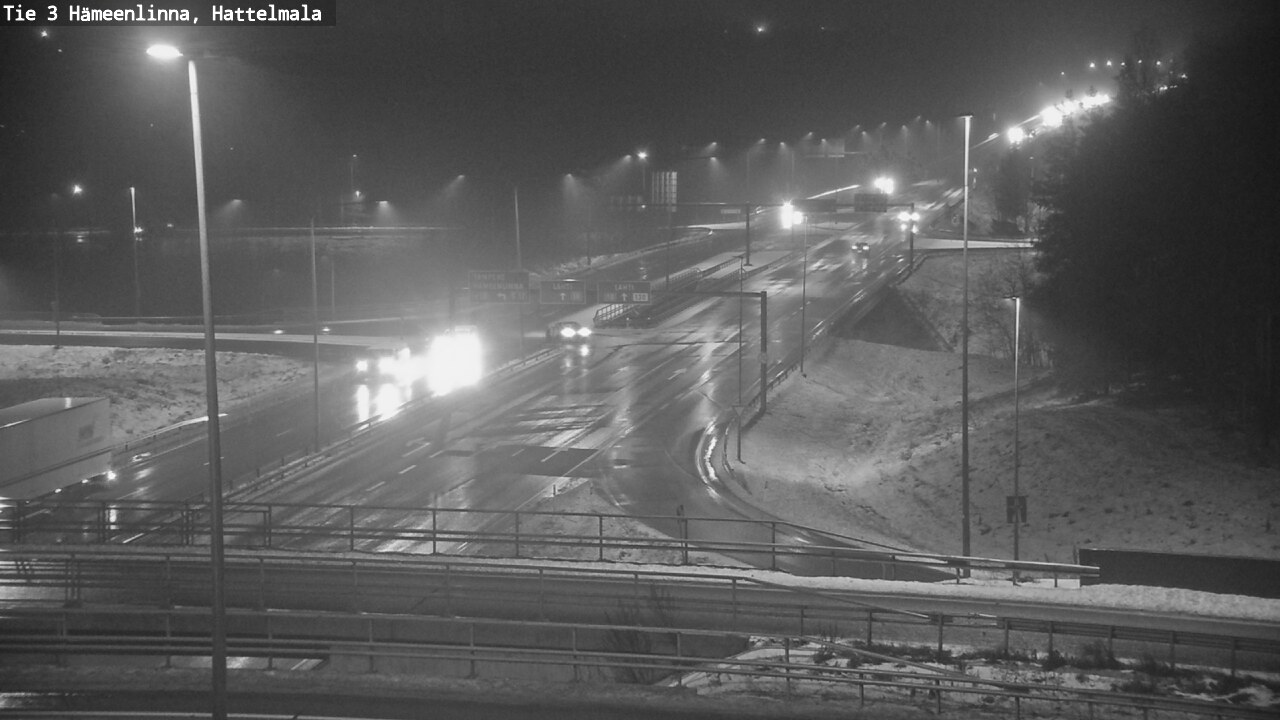 Weather Camera Image Road 3 Hämeenlinna, Hattelmala, Hämeenlinna, Kanta-Häme